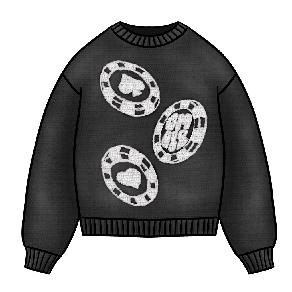 GMBLR Signature Knit Long Sleeve - Black