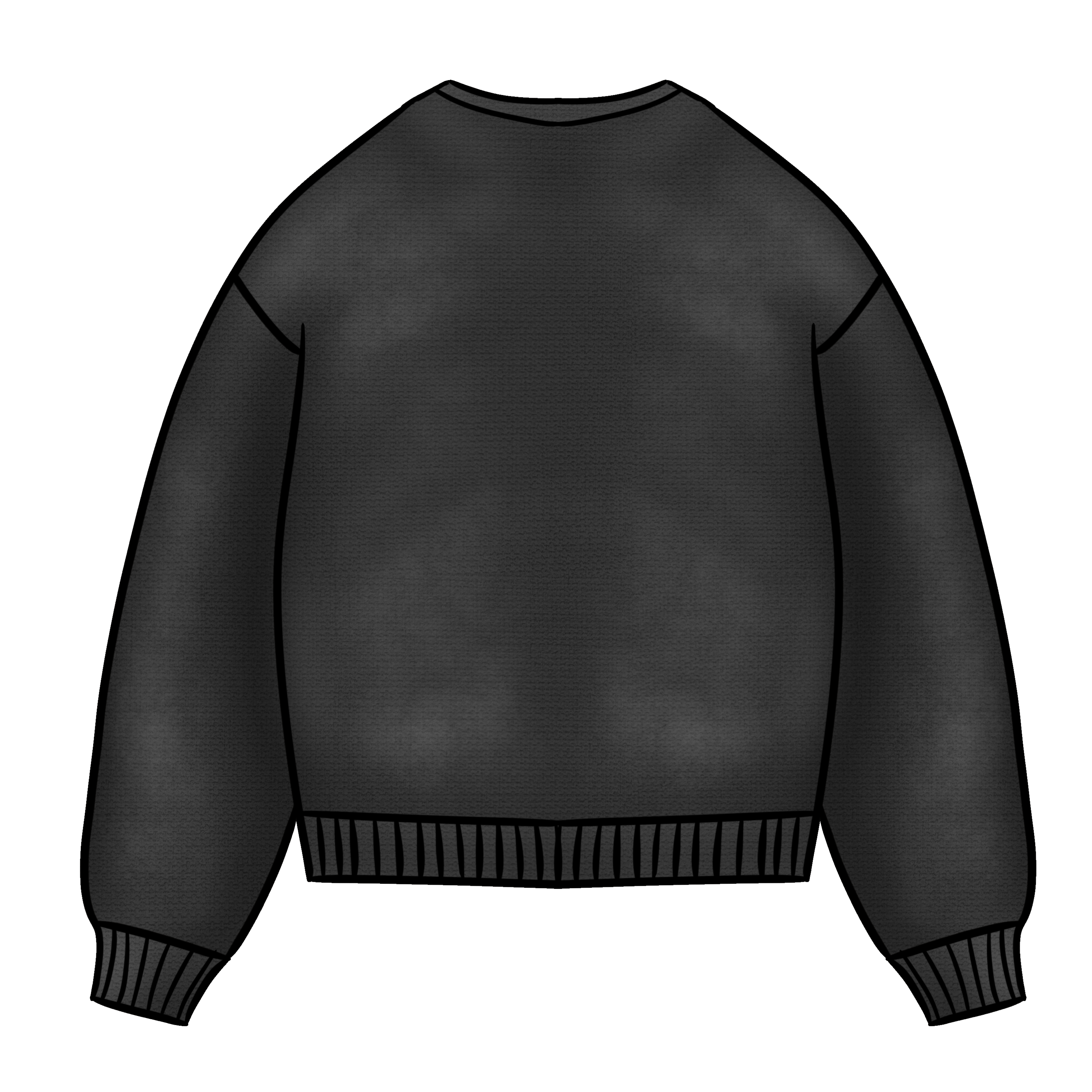 GMBLR Signature Knit Long Sleeve - Black